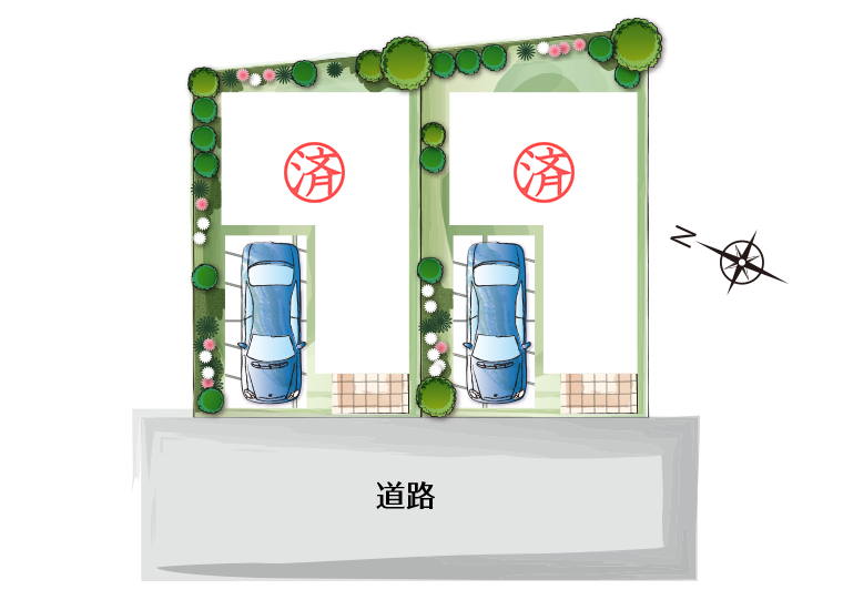 区画図