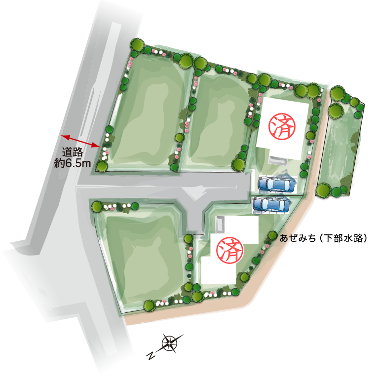区画図